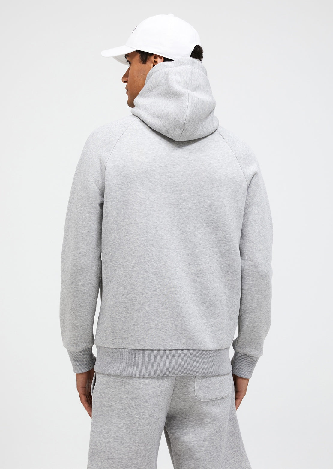 Peak Performance Men's Original Hood Med Grey Melange/Black