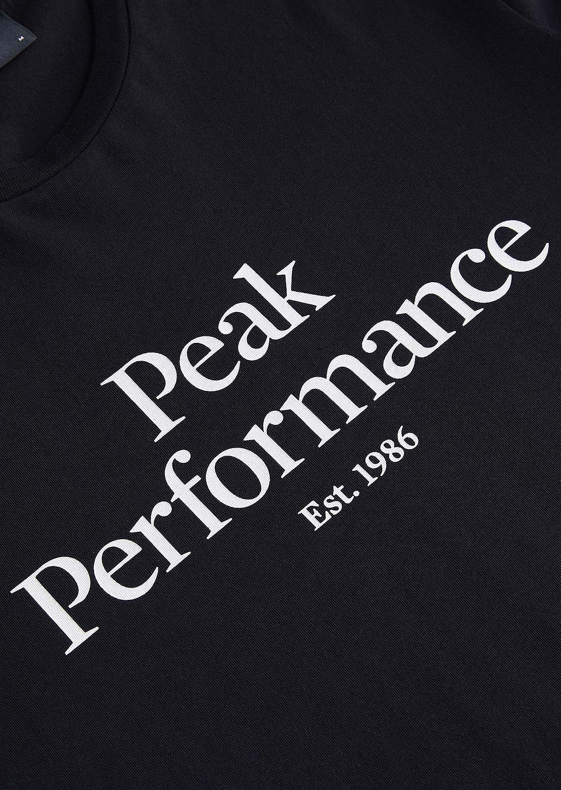 Peak Performance Men's Original T-shirt Black/Off White