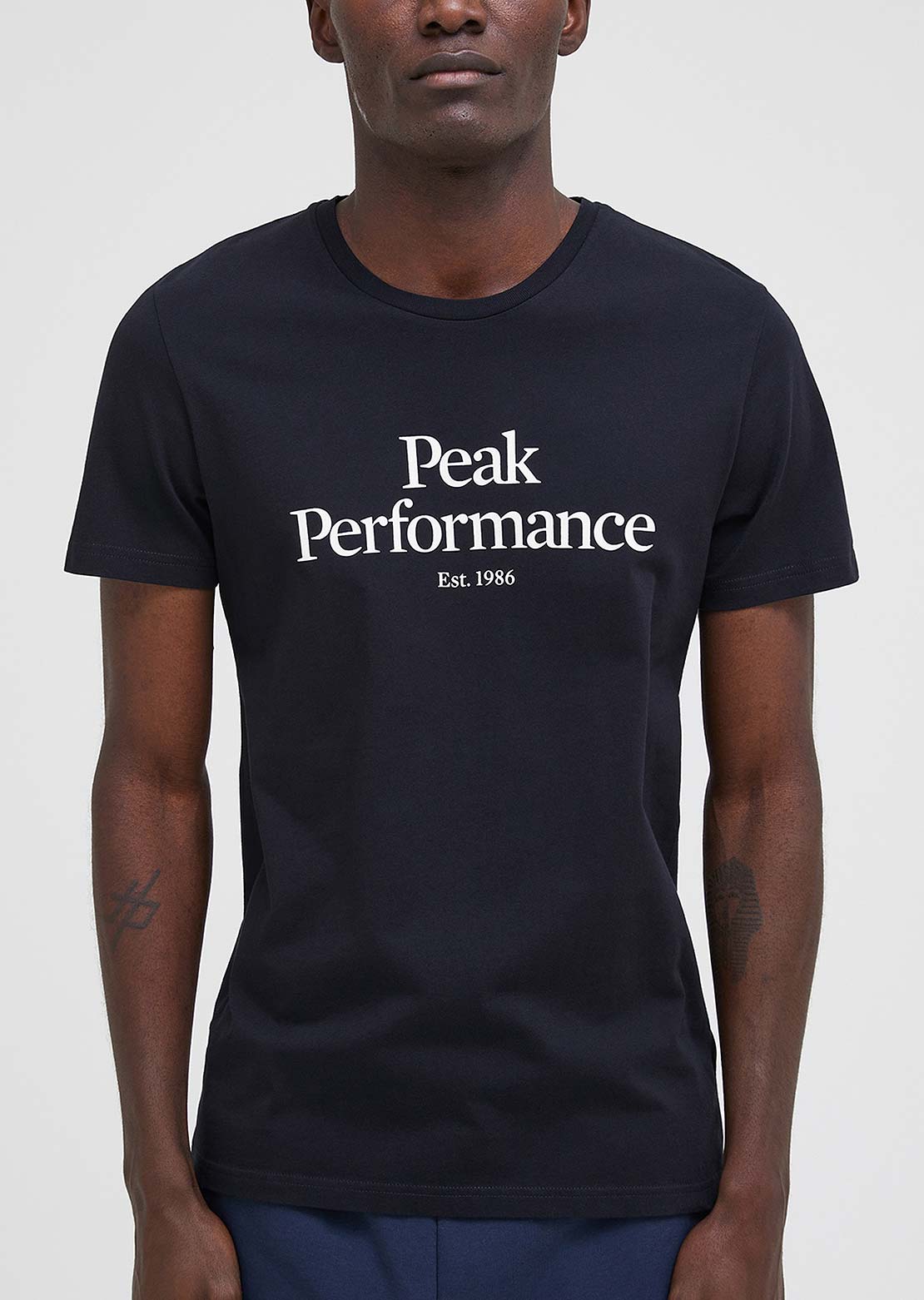 Peak Performance Men's Original T-shirt Black/Off White