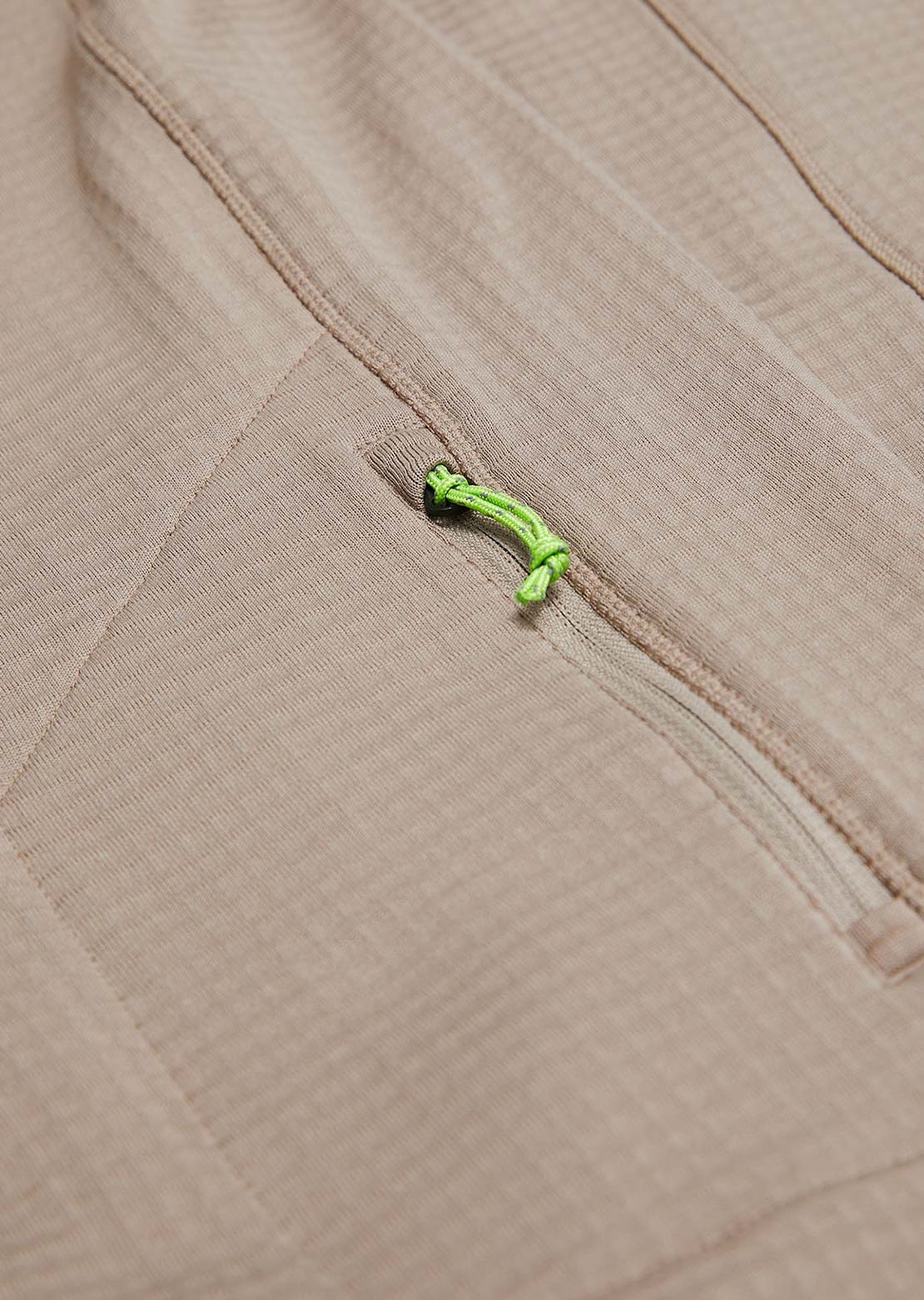 Peak Performance Men's Trail Polartec Crew Long Sleeve Avid Beige