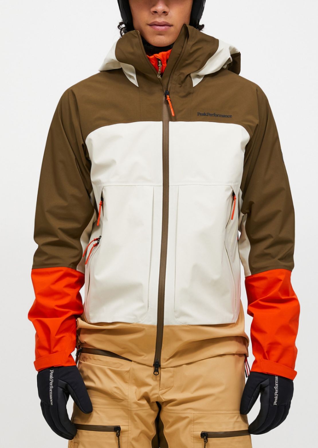 Peak Performance Men's Vislight Gore-Tex C-Knit Jacket Meadow Moss/Sand Fog