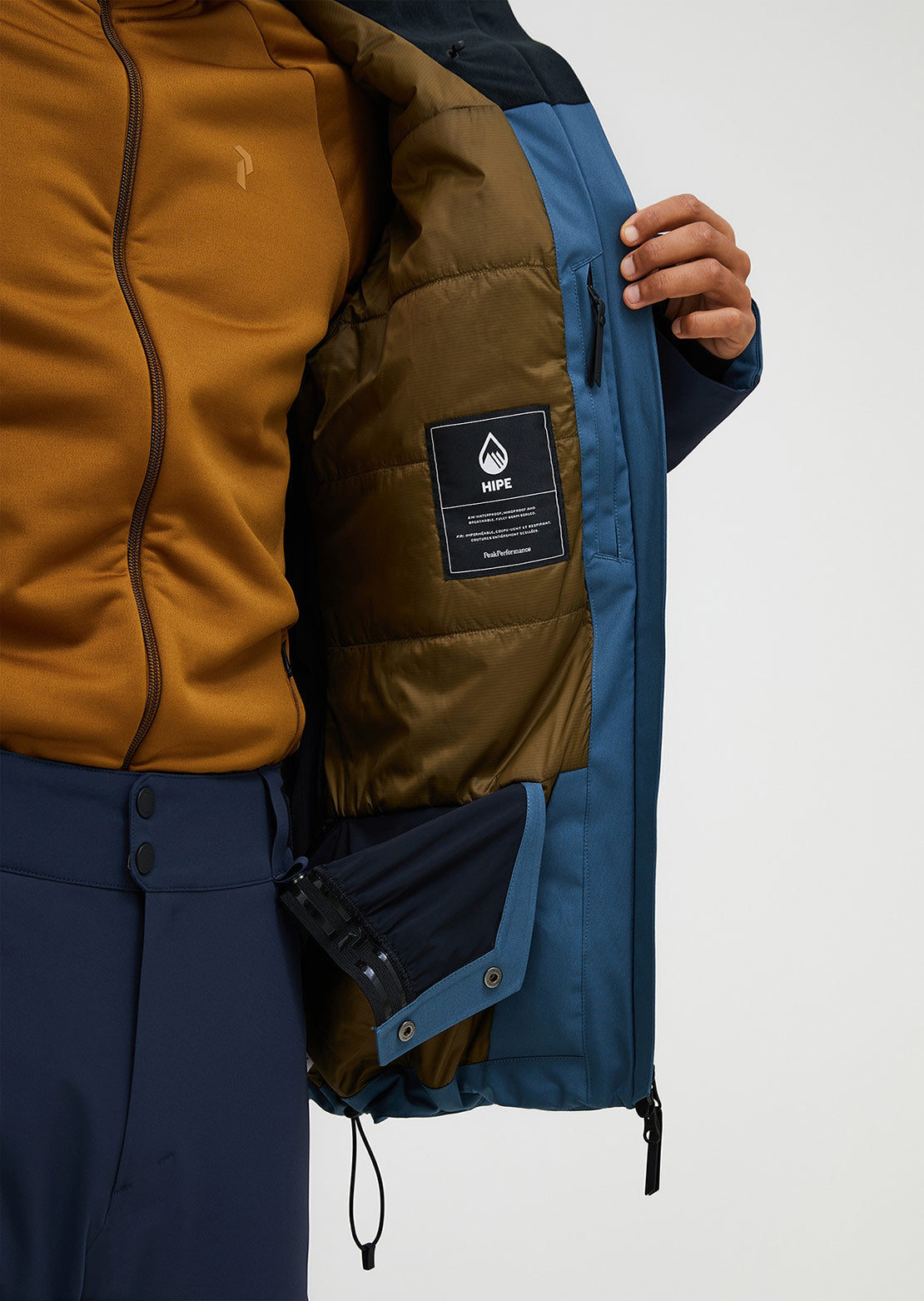 Peak Performance Men's Whitelight Insulated Jacket Blue Shadow