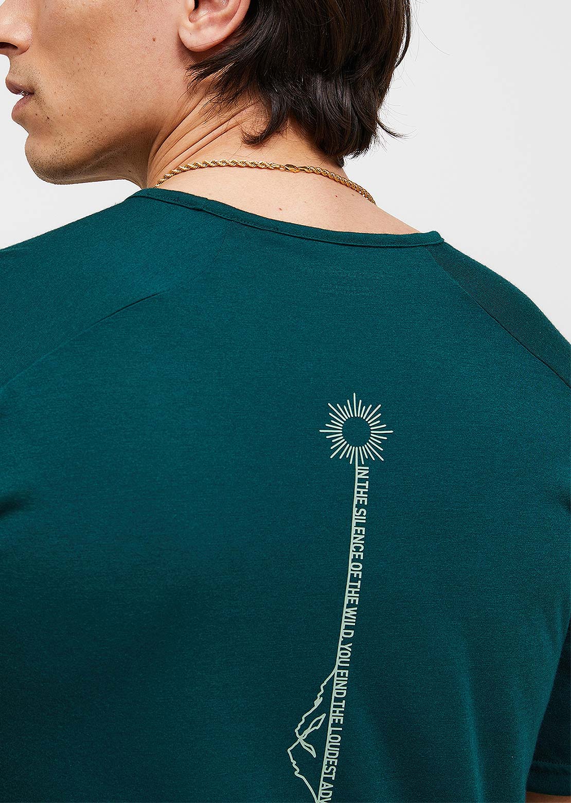 Peak Performance Men's Wool-Blend T-Shirt Ponderosa Pine
