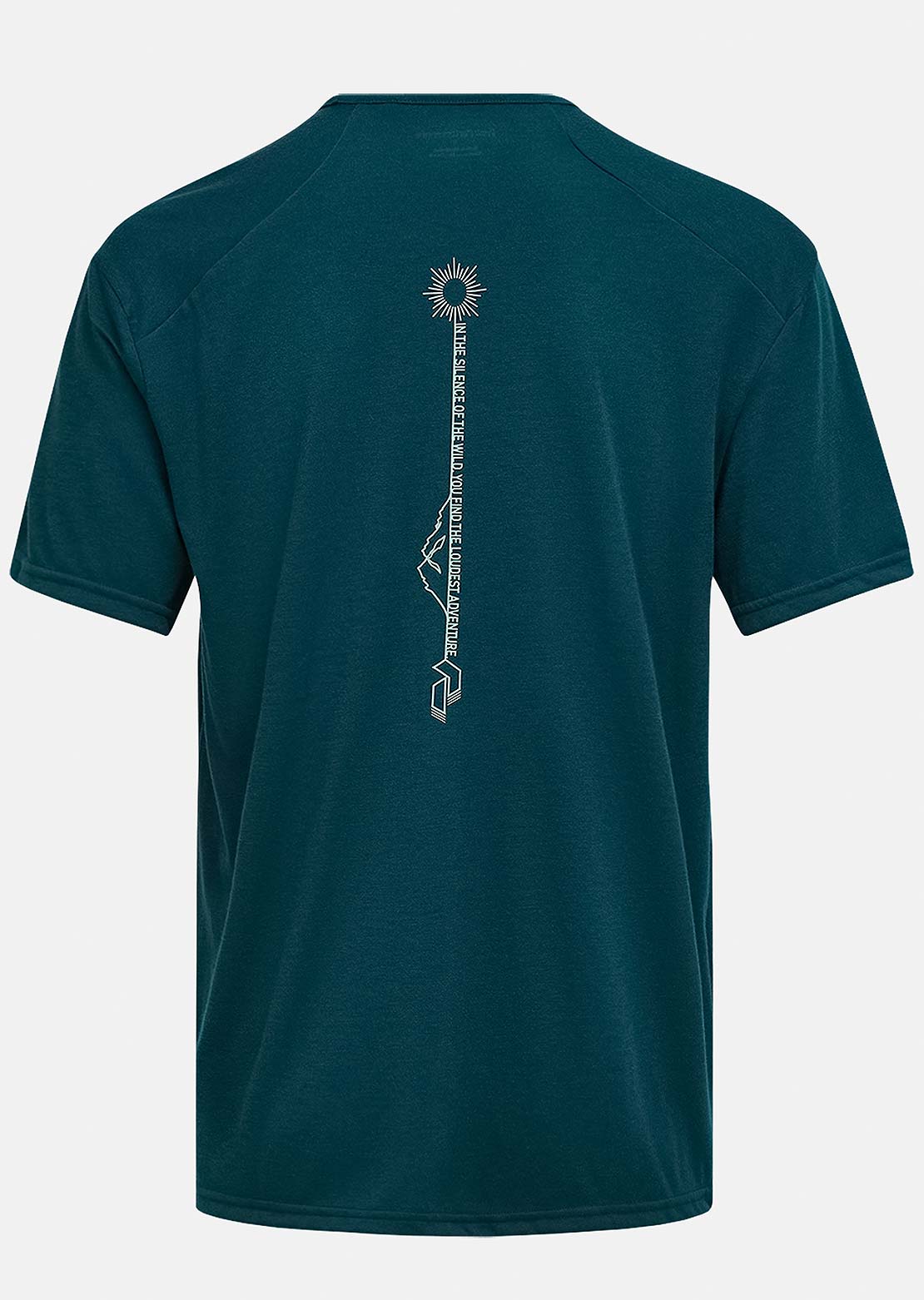 Peak Performance Men's Wool-Blend T-Shirt Ponderosa Pine