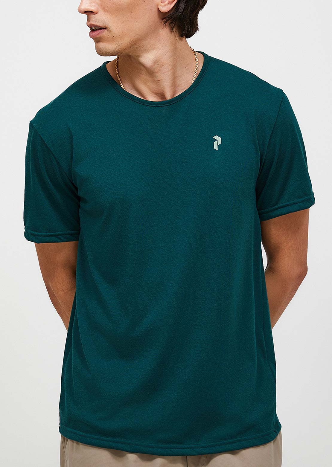 Peak Performance Men's Wool-Blend T-Shirt Ponderosa Pine