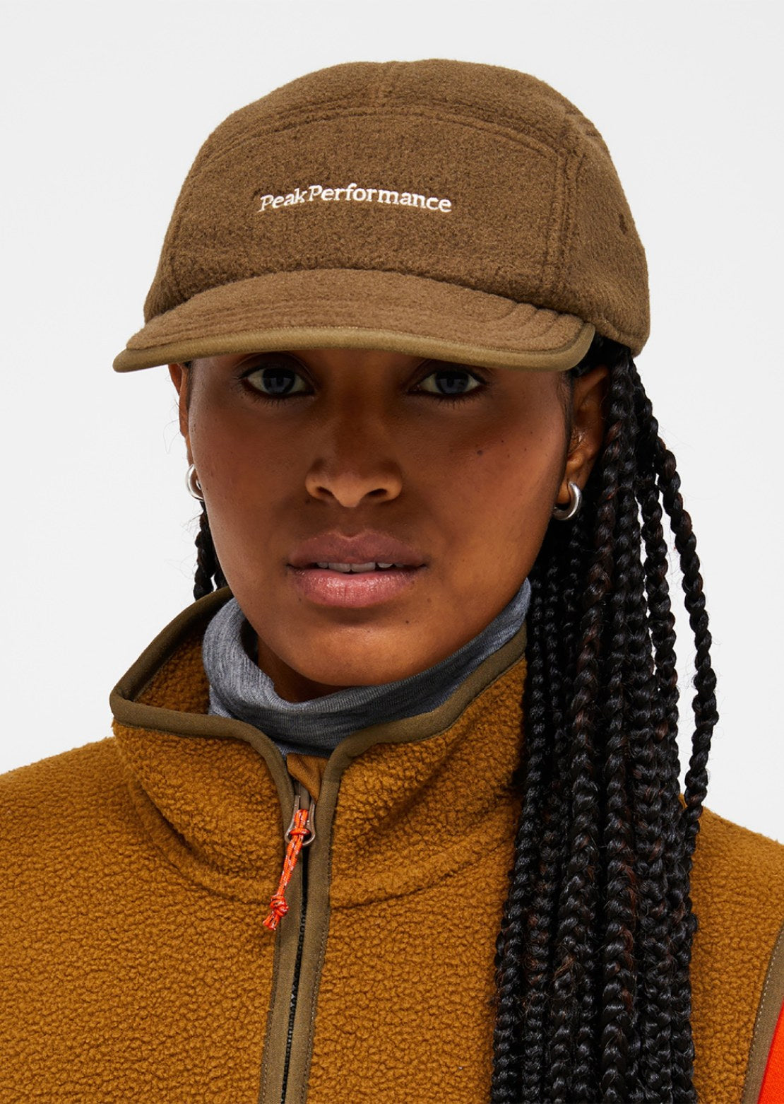 Peak Performance Unisex Fleece Cap Meadow Moss