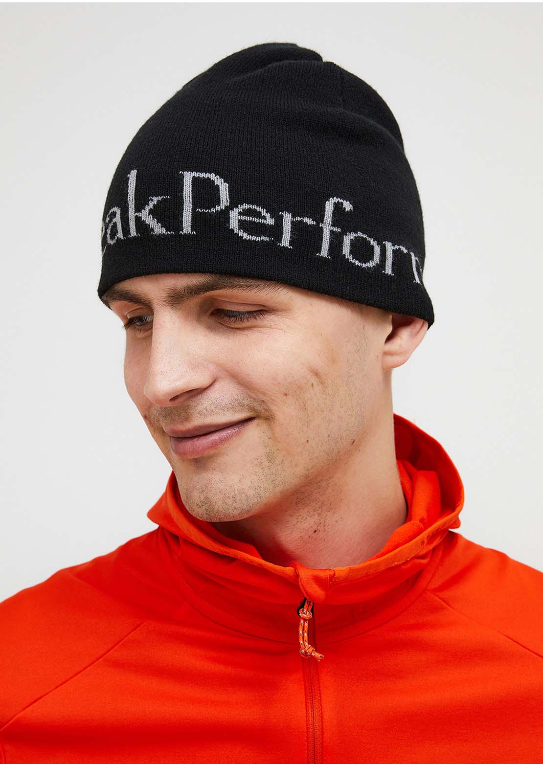 Peak Performance Unisex PP Beanie Black/Lite Grey