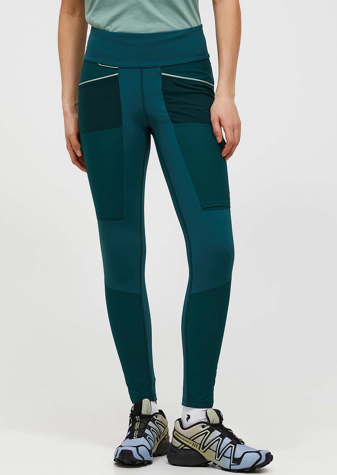 Peak Performance Women's Ascent Track Tights Ponderosa Pine
