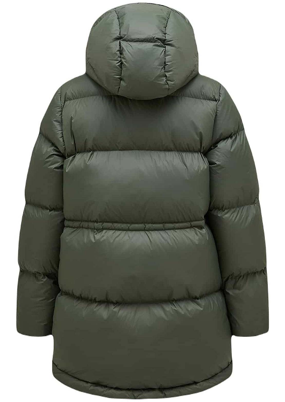 Peak Performance Women's Down Hood Parka Pine Needle