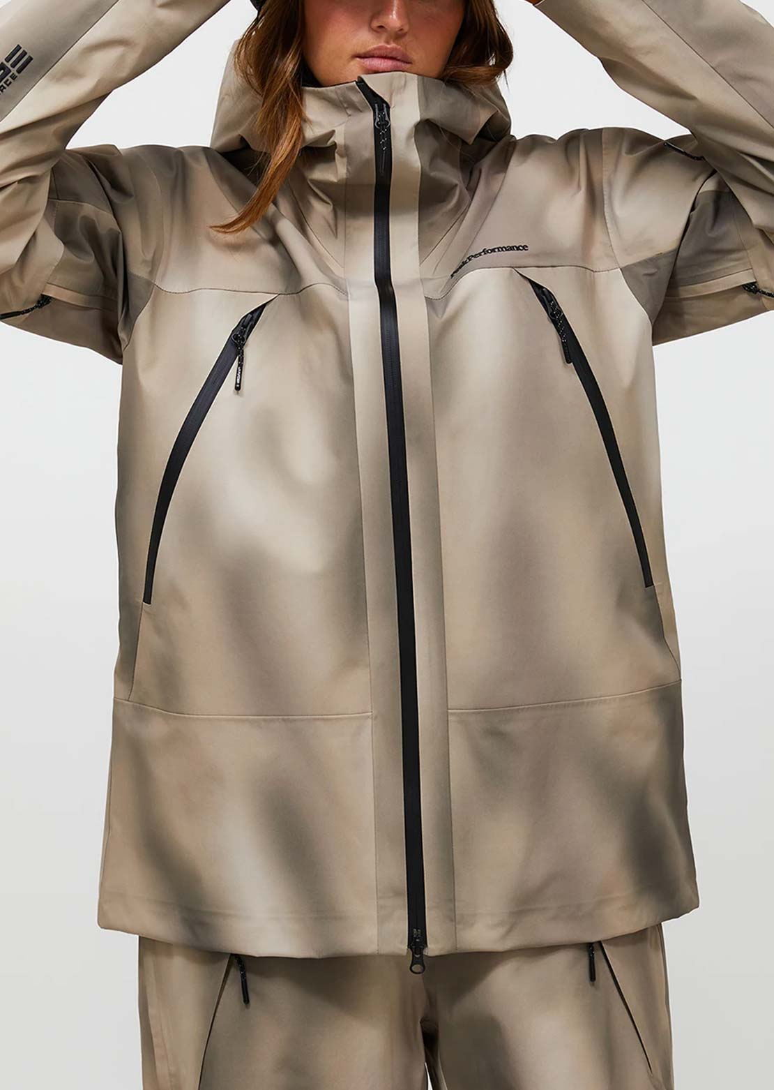 Peak Performance Women's Edge HIPE 3L AOP Shell Jacket