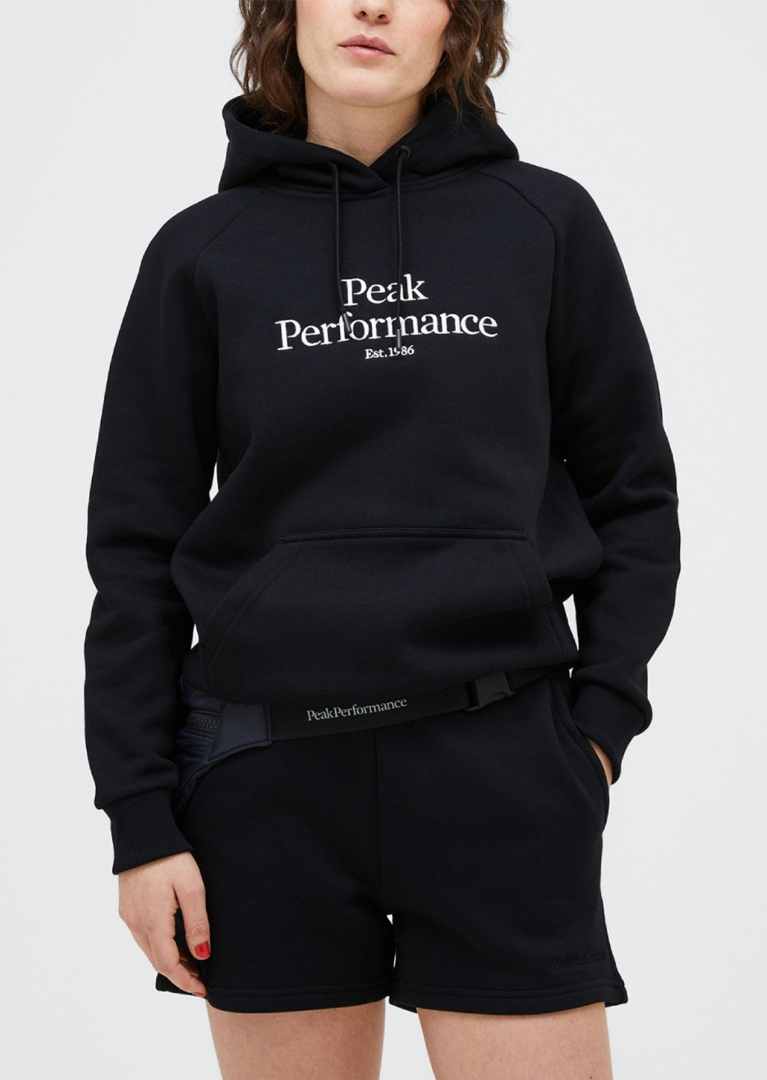 Peak Performance Women's Original Hood Black/Off White