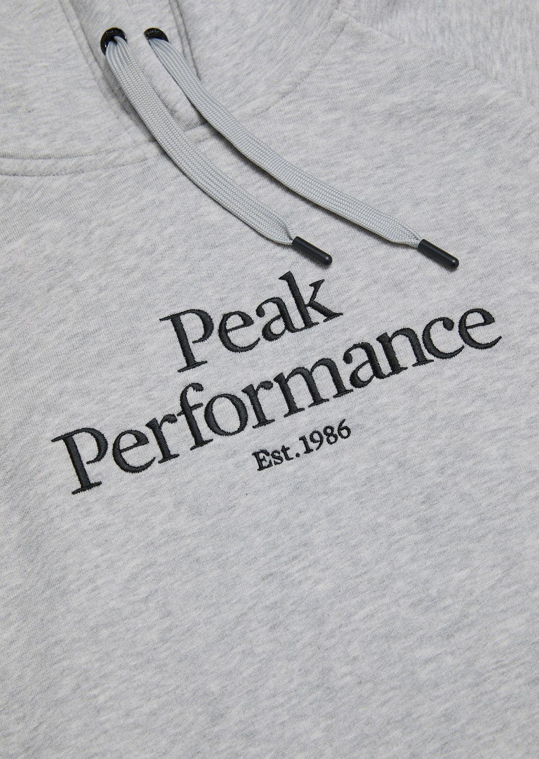 Peak Performance Women's Original Hood Med Grey Melange/Black