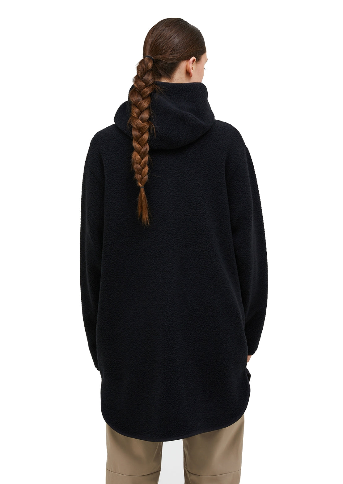 Peak Performance Women's Pile Long Zip Black