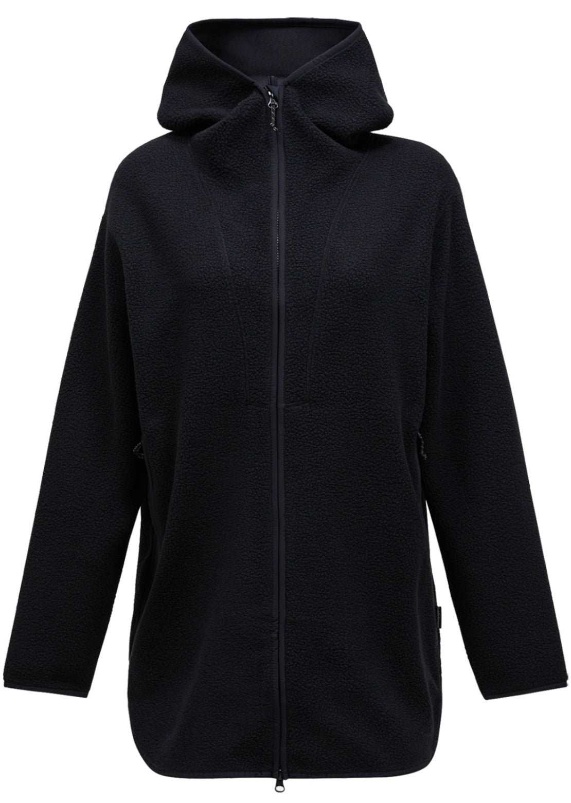 Peak Performance Women's Pile Long Zip Black