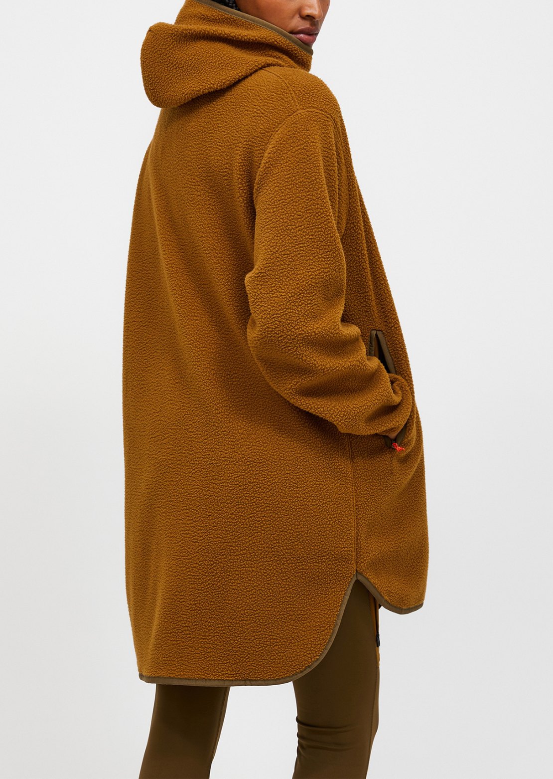 Peak Performance Women's Pile Long Zip Earthy Summit