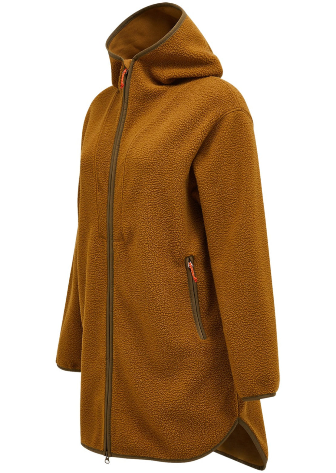 Peak Performance Women's Pile Long Zip Earthy Summit