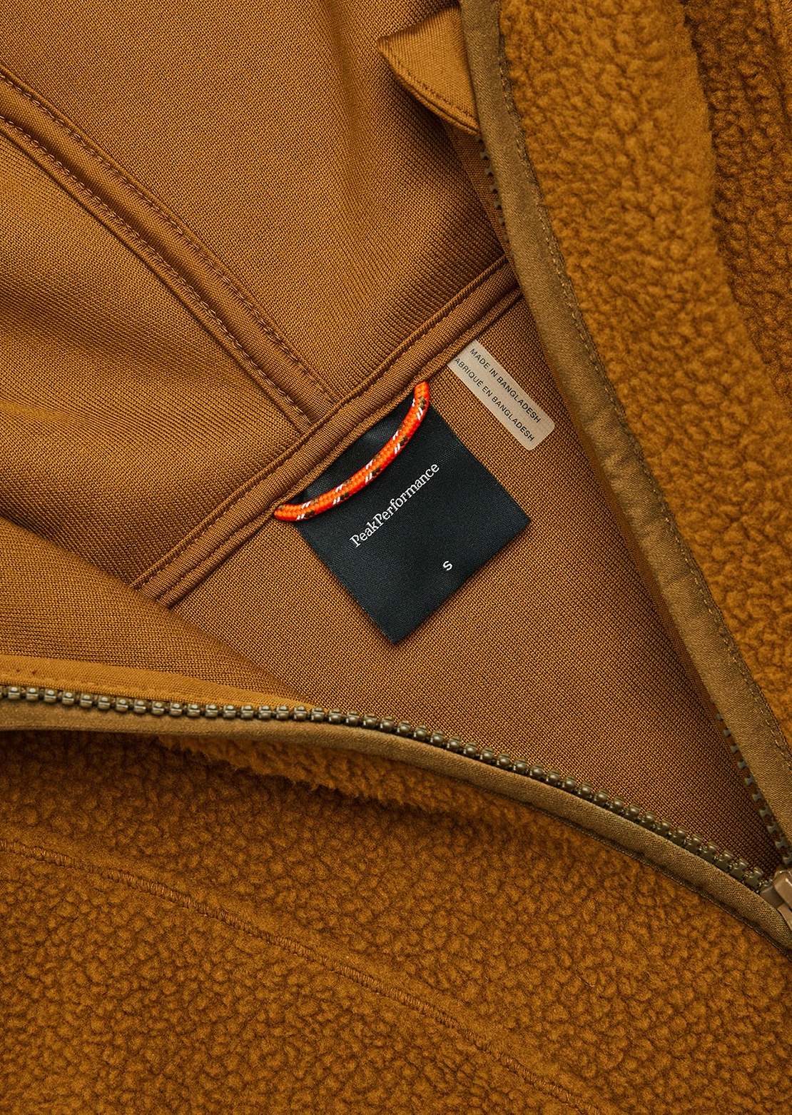 Peak Performance Women's Pile Long Zip Earthy Summit