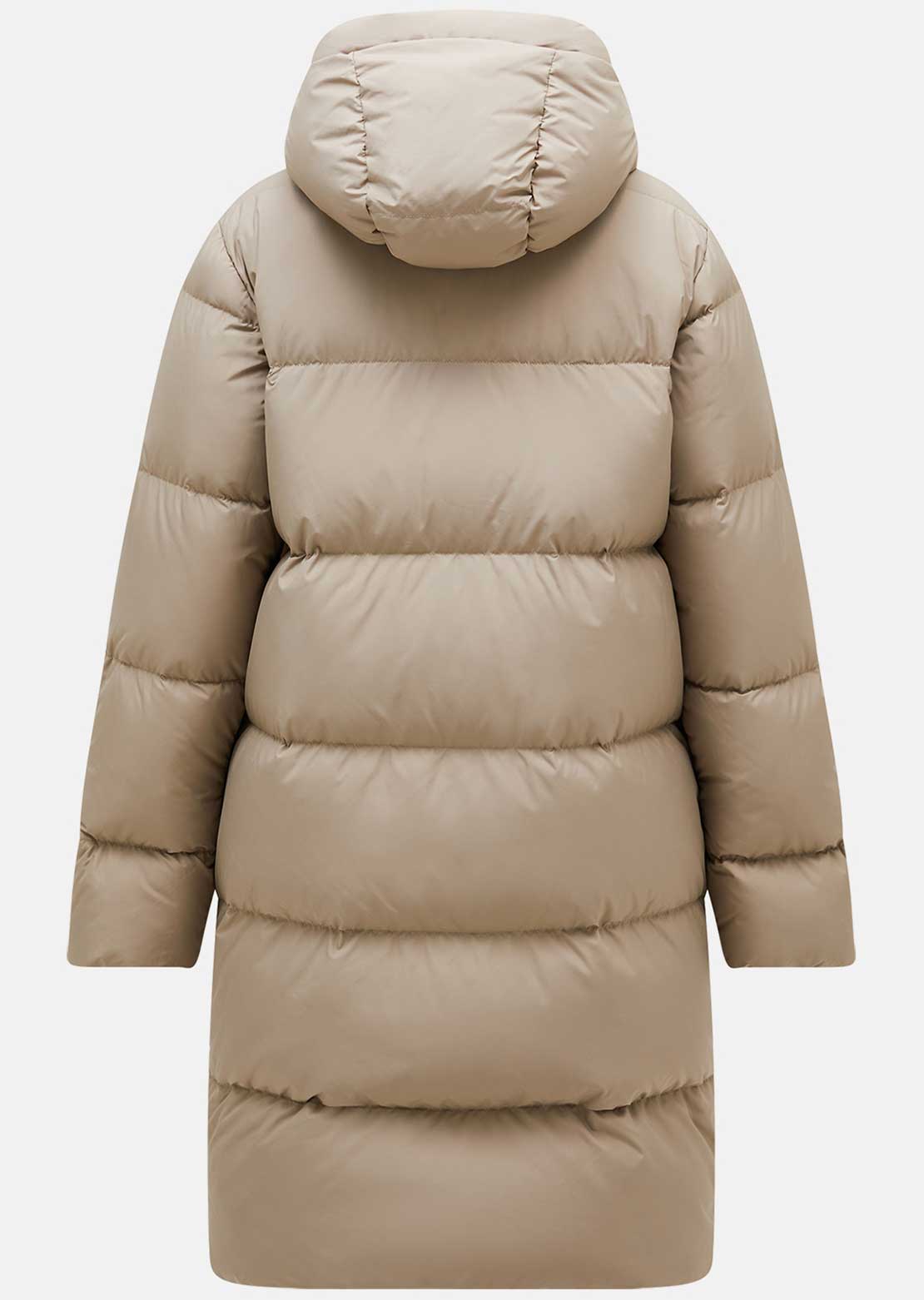 Peak Performance Women's Quiver Down Parka Avid Beige