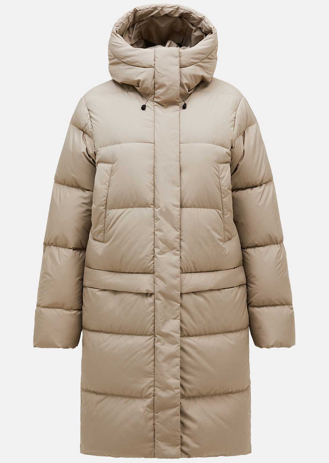 Peak Performance Women's Quiver Down Parka Avid Beige