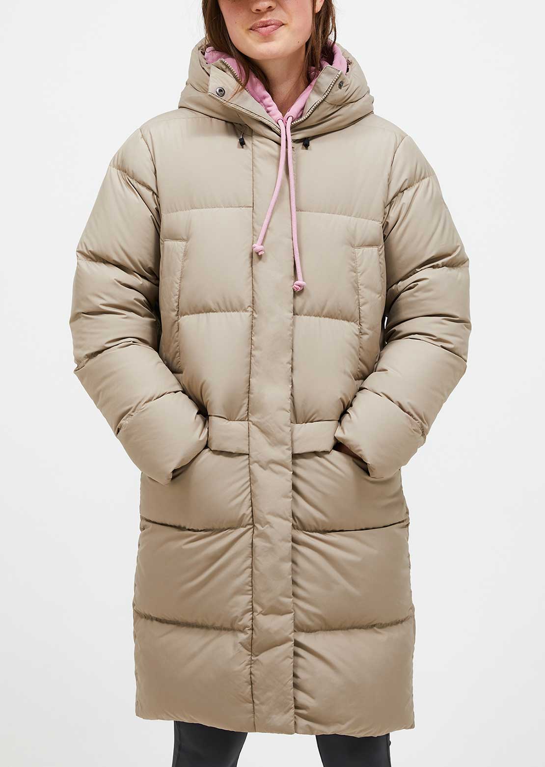 Peak Performance Women's Quiver Down Parka Avid Beige