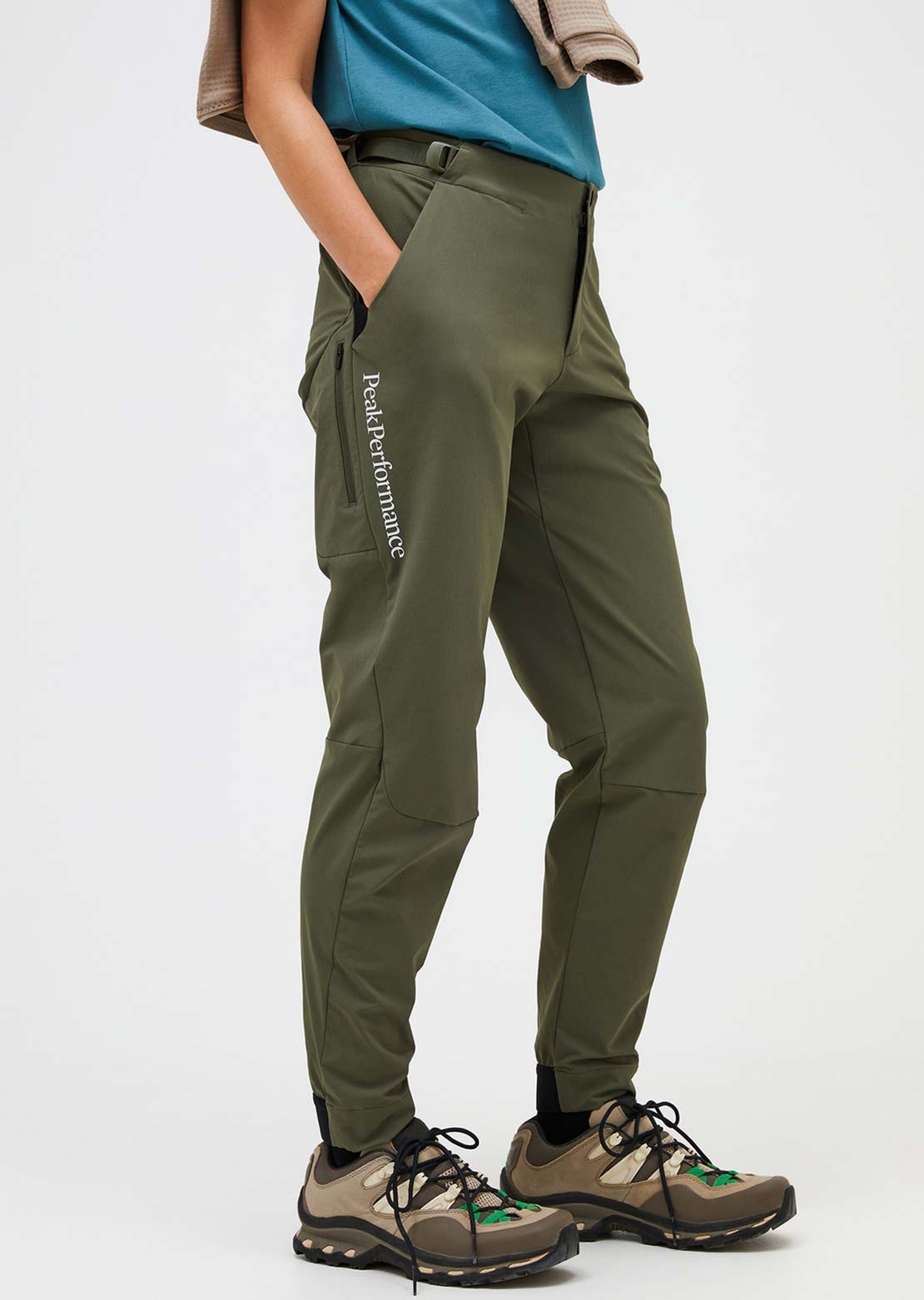 Peak Performance Women's Trail Pants Pine Needle