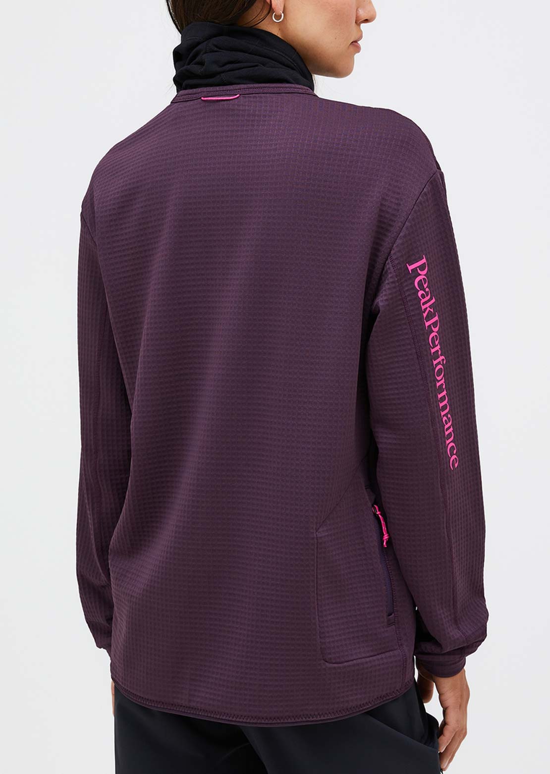 Peak Performance Women's Trail Polartec Crew Long Sleeve Mystic Purple