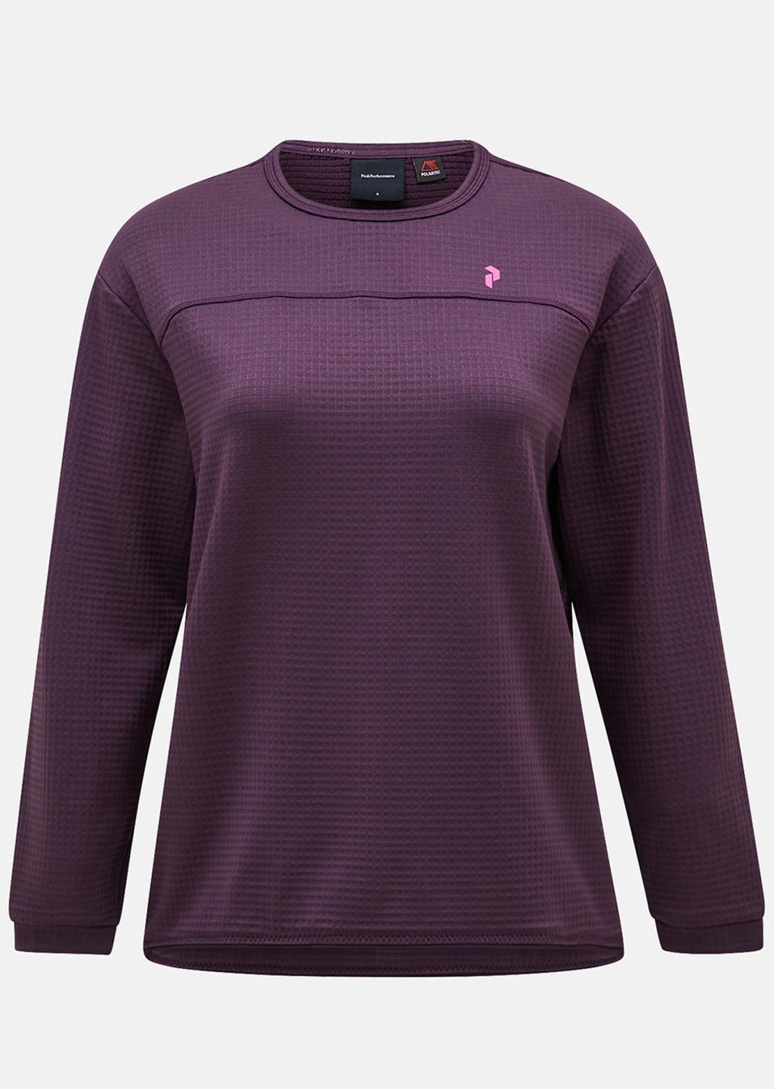 Peak Performance Women's Trail Polartec Crew Long Sleeve Mystic Purple