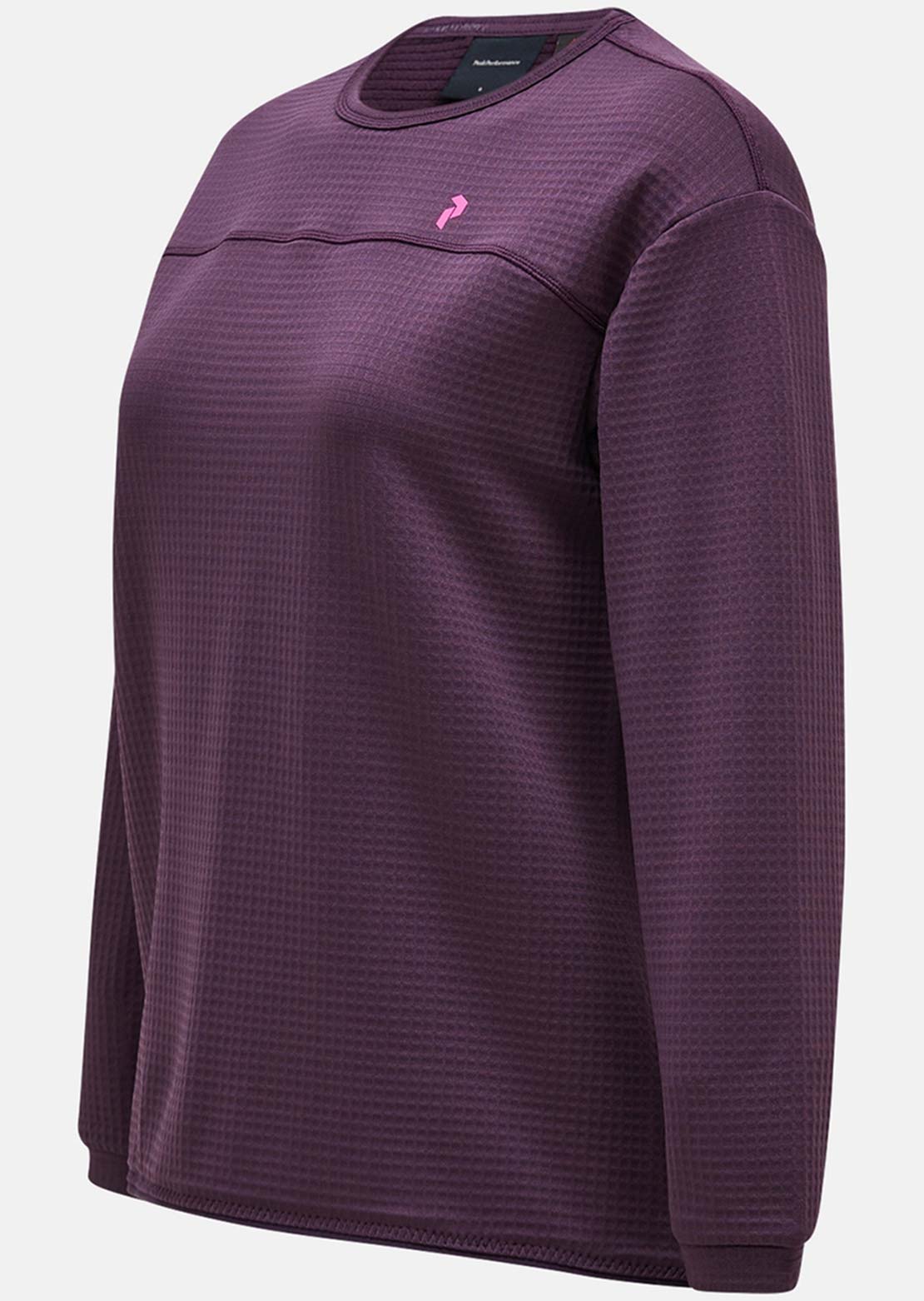 Peak Performance Women's Trail Polartec Crew Long Sleeve Mystic Purple