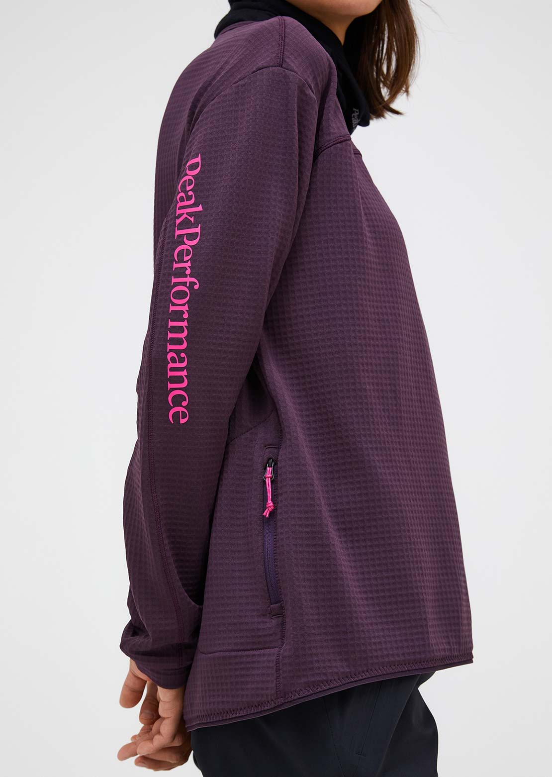 Peak Performance Women's Trail Polartec Crew Long Sleeve Mystic Purple