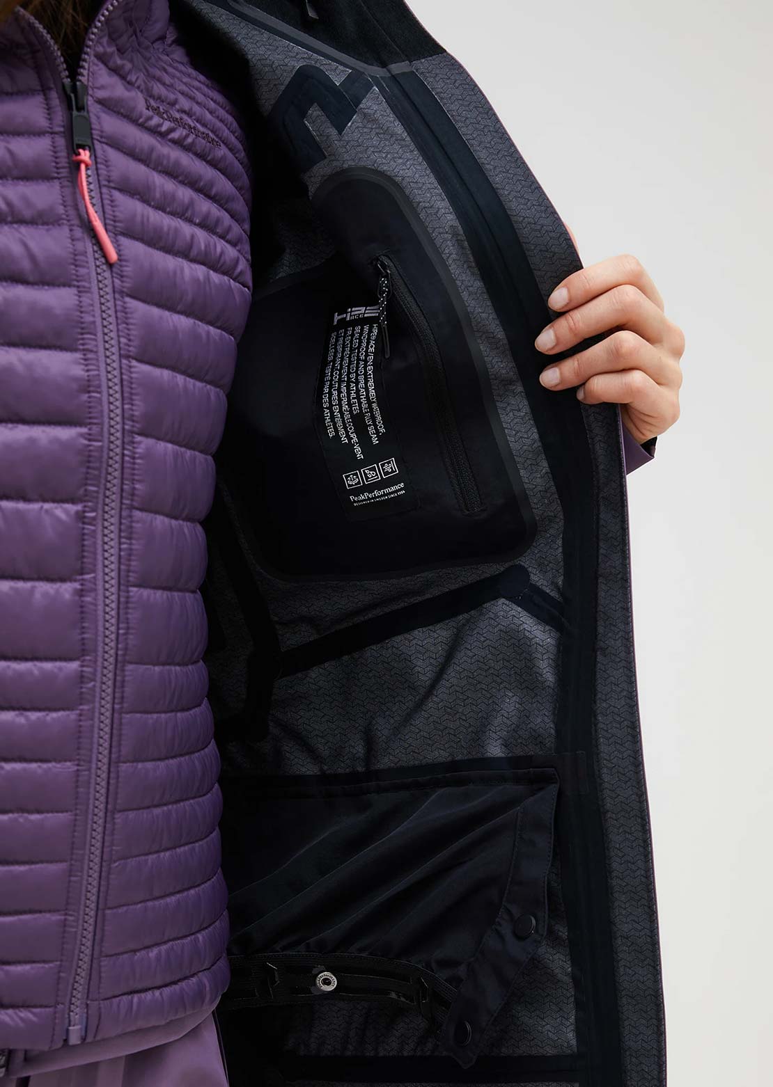 Peak Performance Femmes Vertec HIPE 3L Shell Manteau