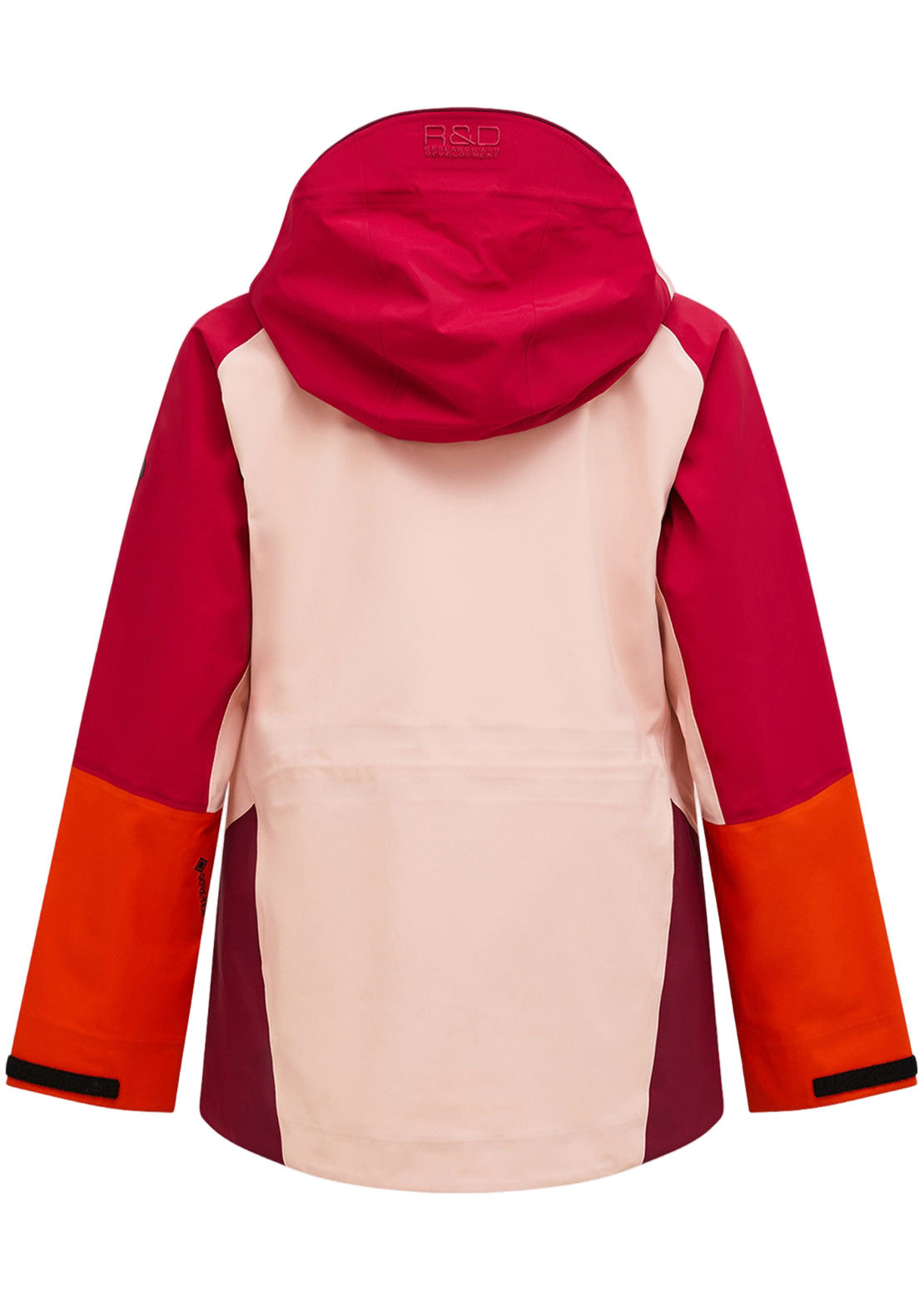 Peak Performance Women's Vislight Gore-Tex C-Knit Jacket Tech Burgundy/Peach Fuzz