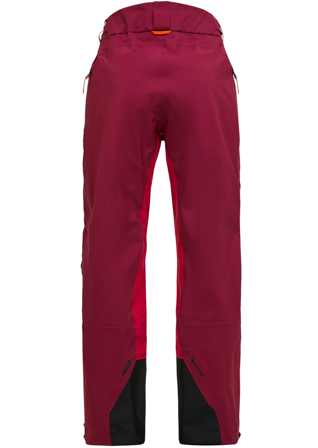 Peak Performance Women's Vislight Gore-Tex C-Knit Pants Vertical Zenith/Tech Burgundy