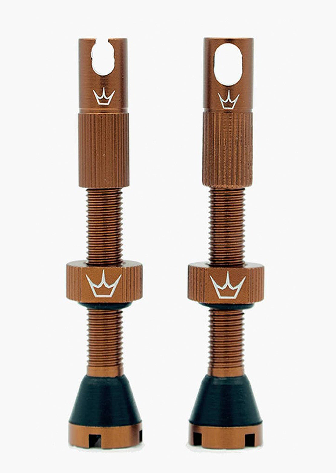 Peatys 42mm MK2 PR Tubeless Valve Bourbon