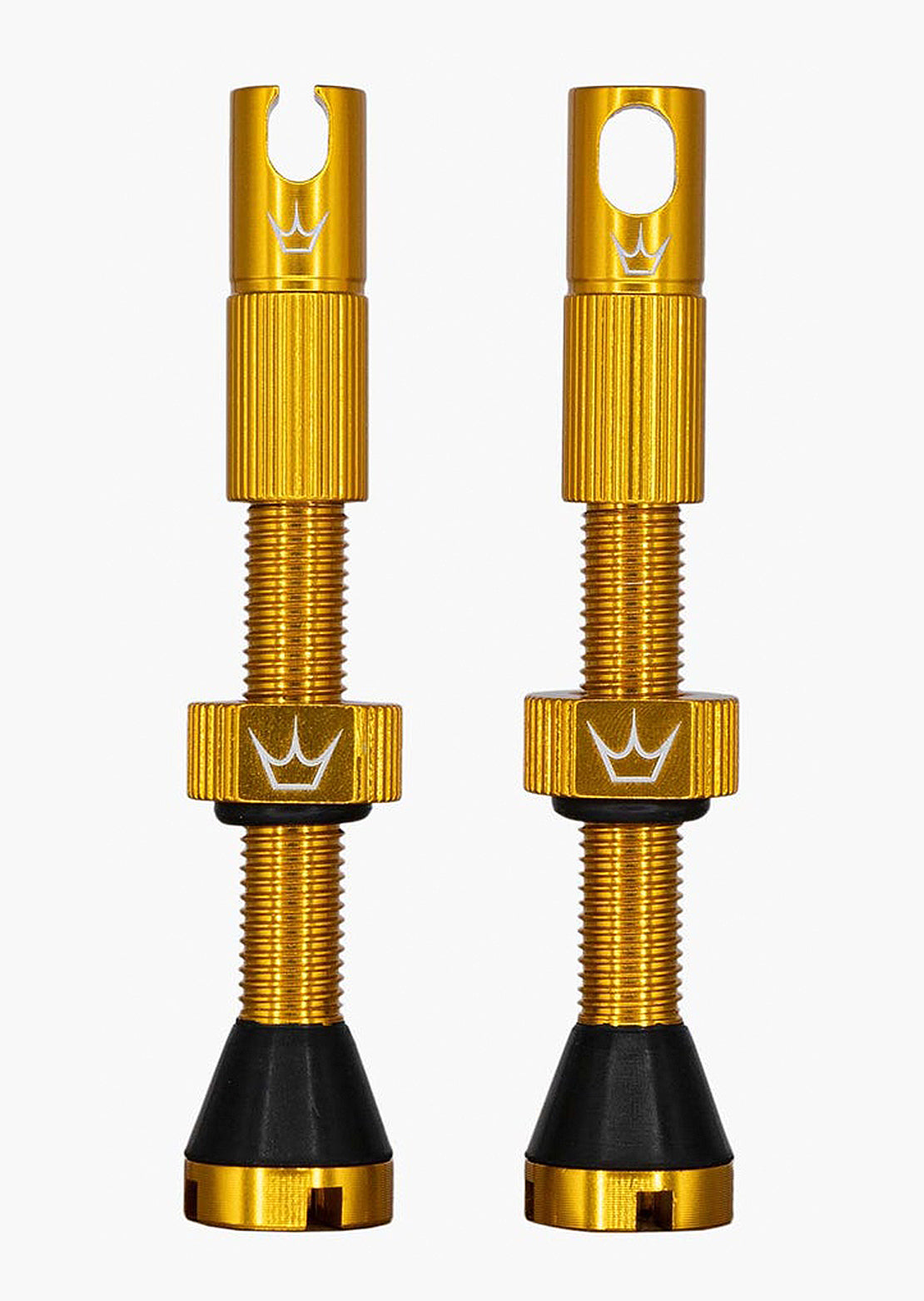 Peatys 42mm MK2 PR Tubeless Valve Gold