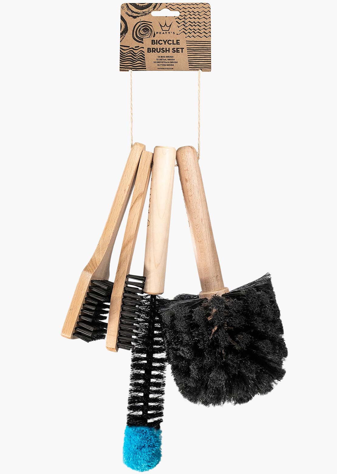 Peatys Bike Brush Set 4 Piece