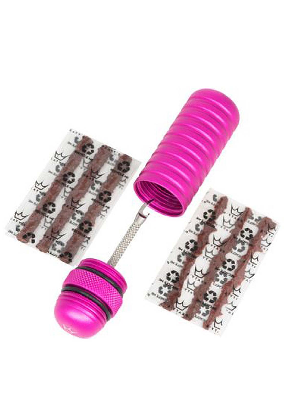 Peatys Holeshot Tubeless Puncture Plugger Kit Pink