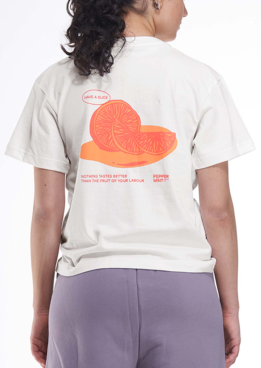 Peppermint Women's Balance Cycling T-Shirt Coconut