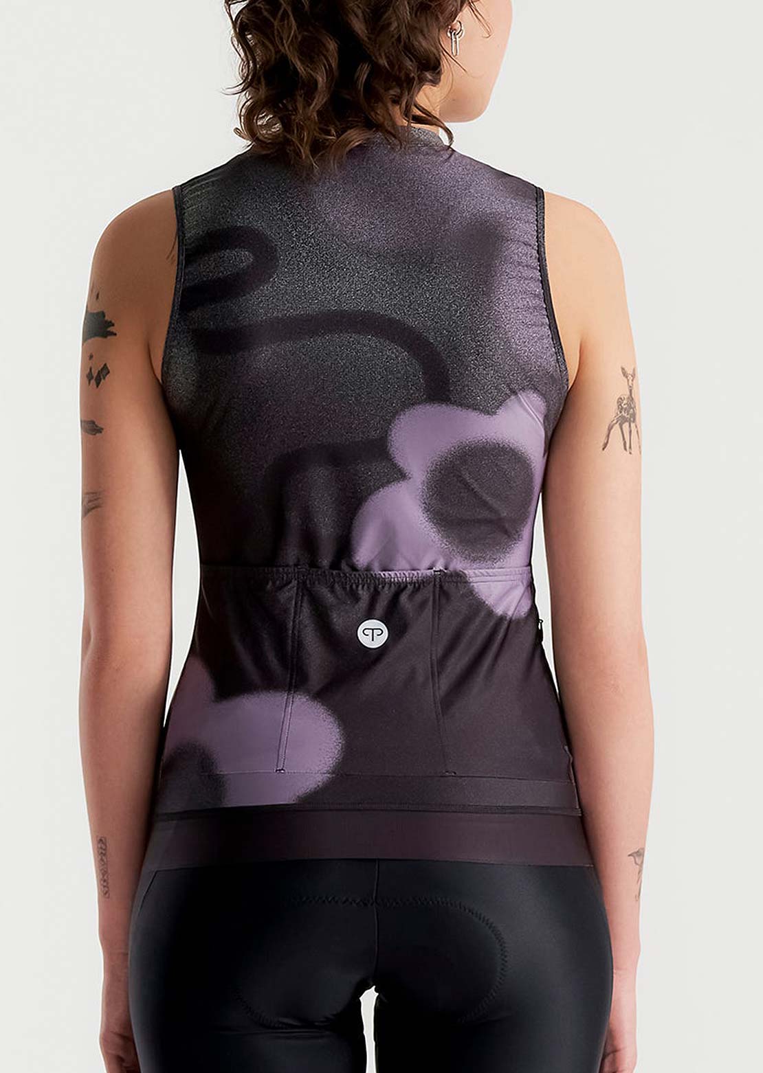 Peppermint Women's Classic Sleeveless Jersey Blitz Black