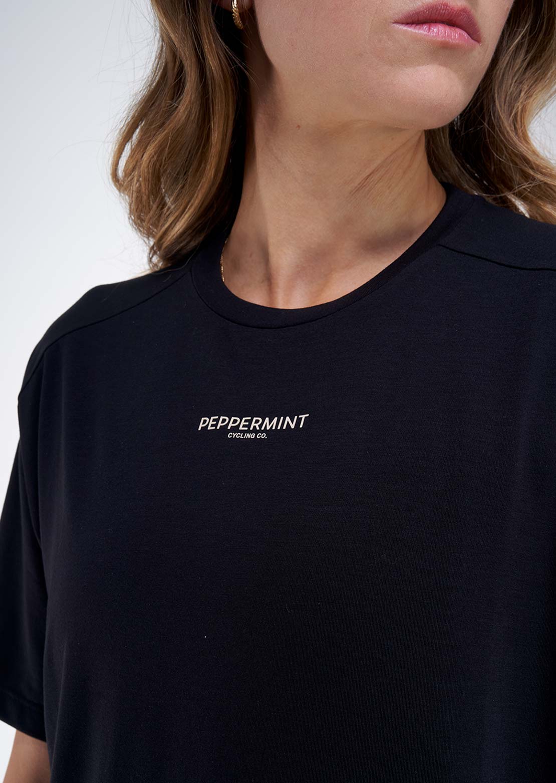 Peppermint Women's Peak Jersey Black