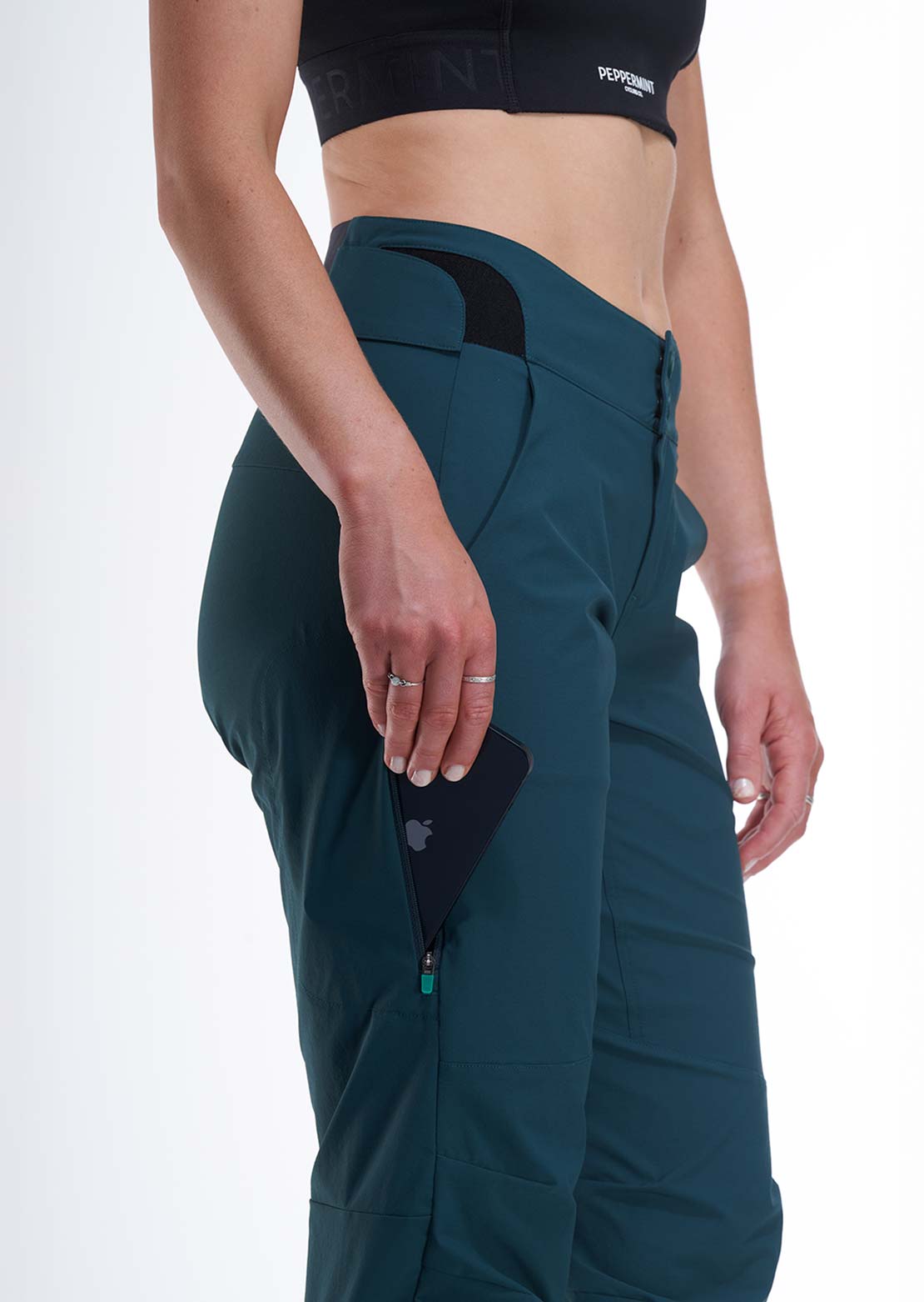 Peppermint Women's Signature Cycling Pants Reef