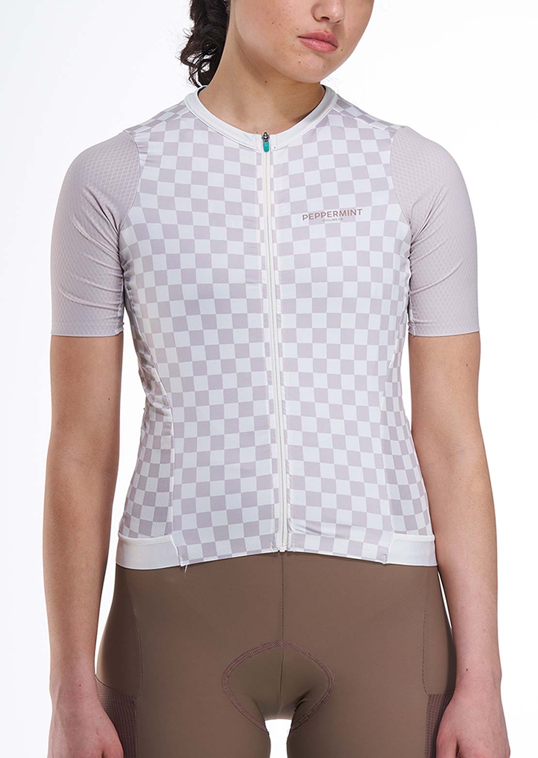 Peppermint Women's Signature Jersey Damier Agate