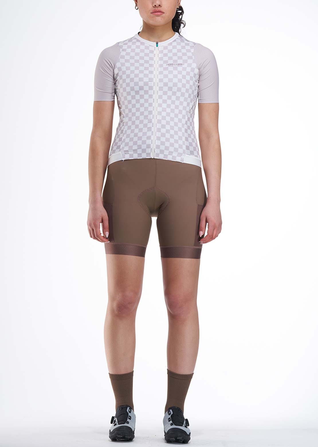 Peppermint Women's Signature Jersey Damier Agate