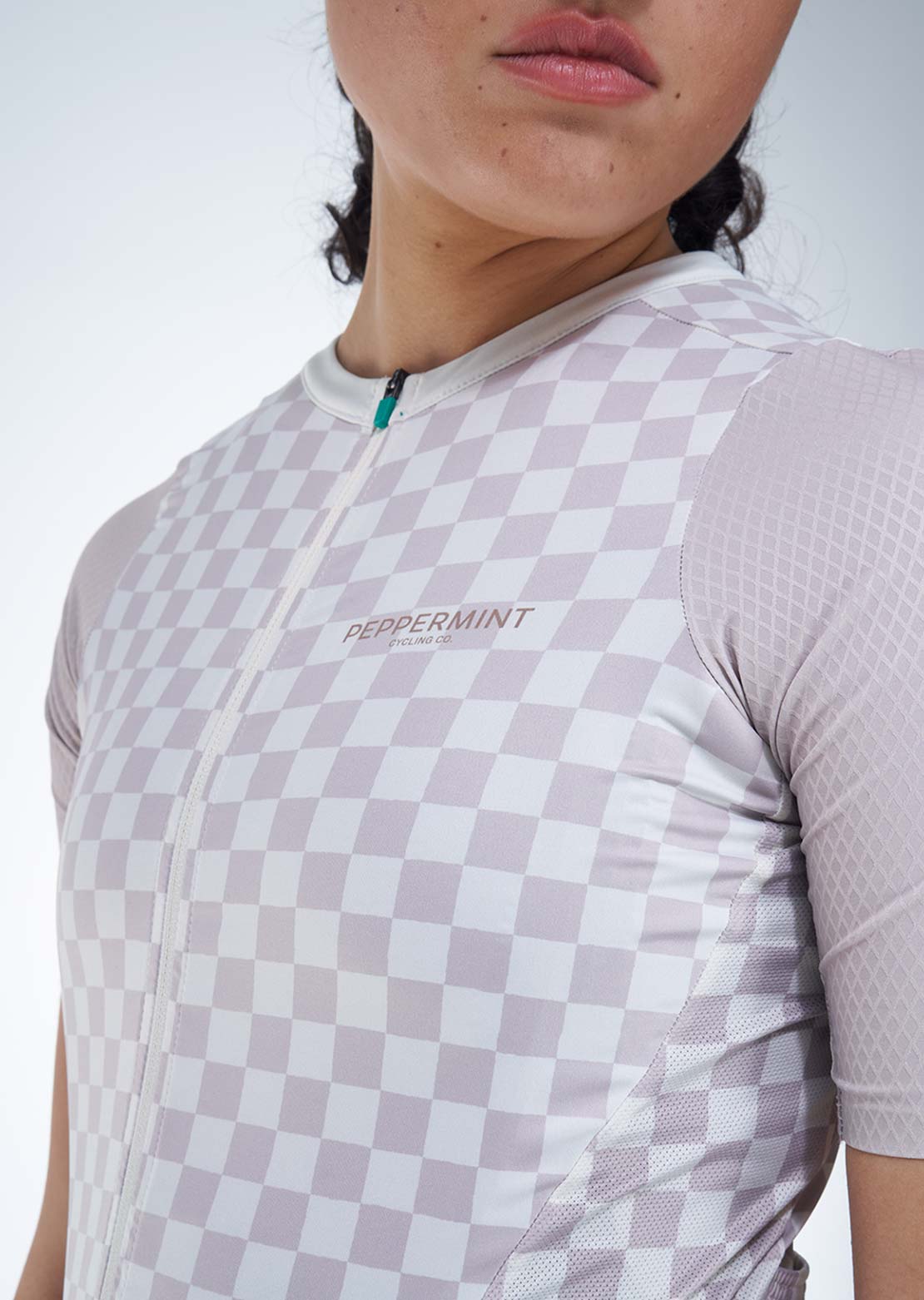 Peppermint Women's Signature Jersey Damier Agate