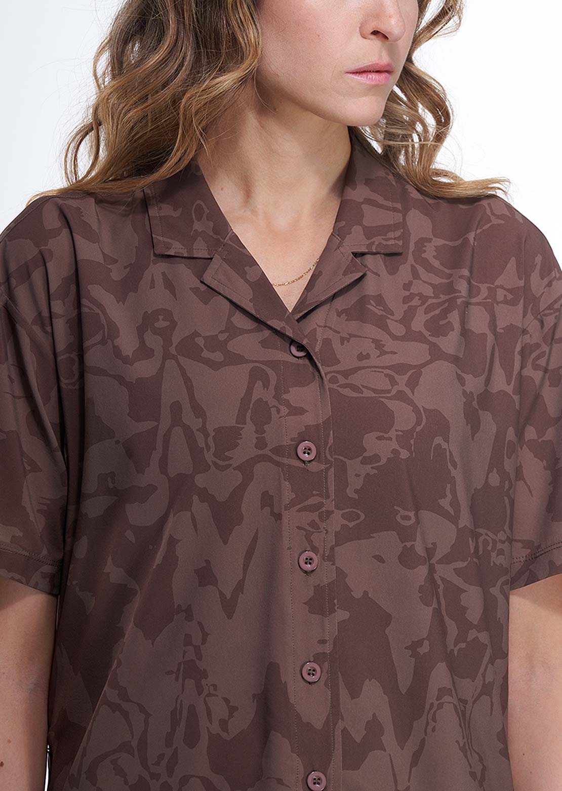 Peppermint Women's Signature Lightweight Shirt Jam Cacao