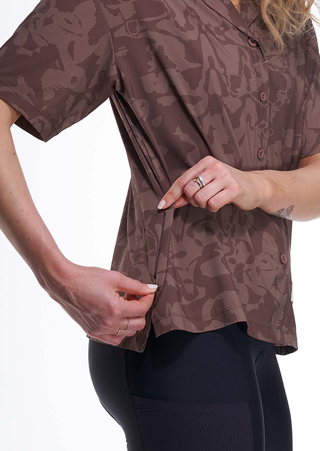 Peppermint Women's Signature Lightweight Shirt Jam Cacao