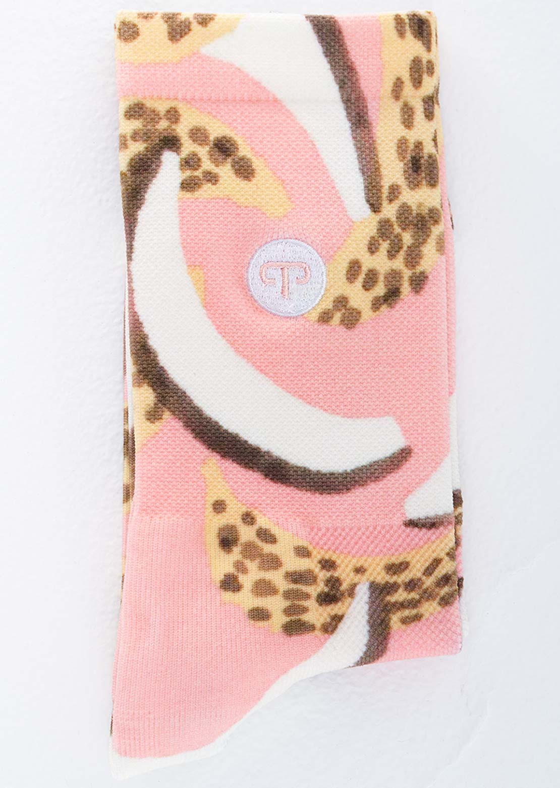 Peppermint Women's Signature Print Socks Bananarama Grapefruit