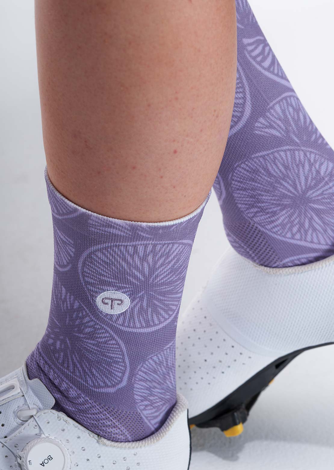 Peppermint Women's Signature Print Socks Pulp Cloudy