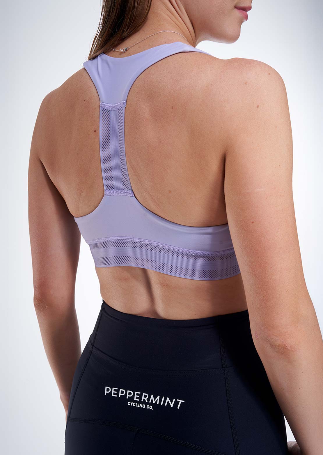 Peppermint Women's Signature Sports Bra Top Pansy