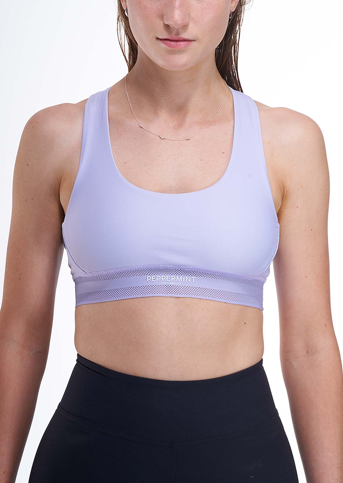 Peppermint Women's Signature Sports Bra Top Pansy