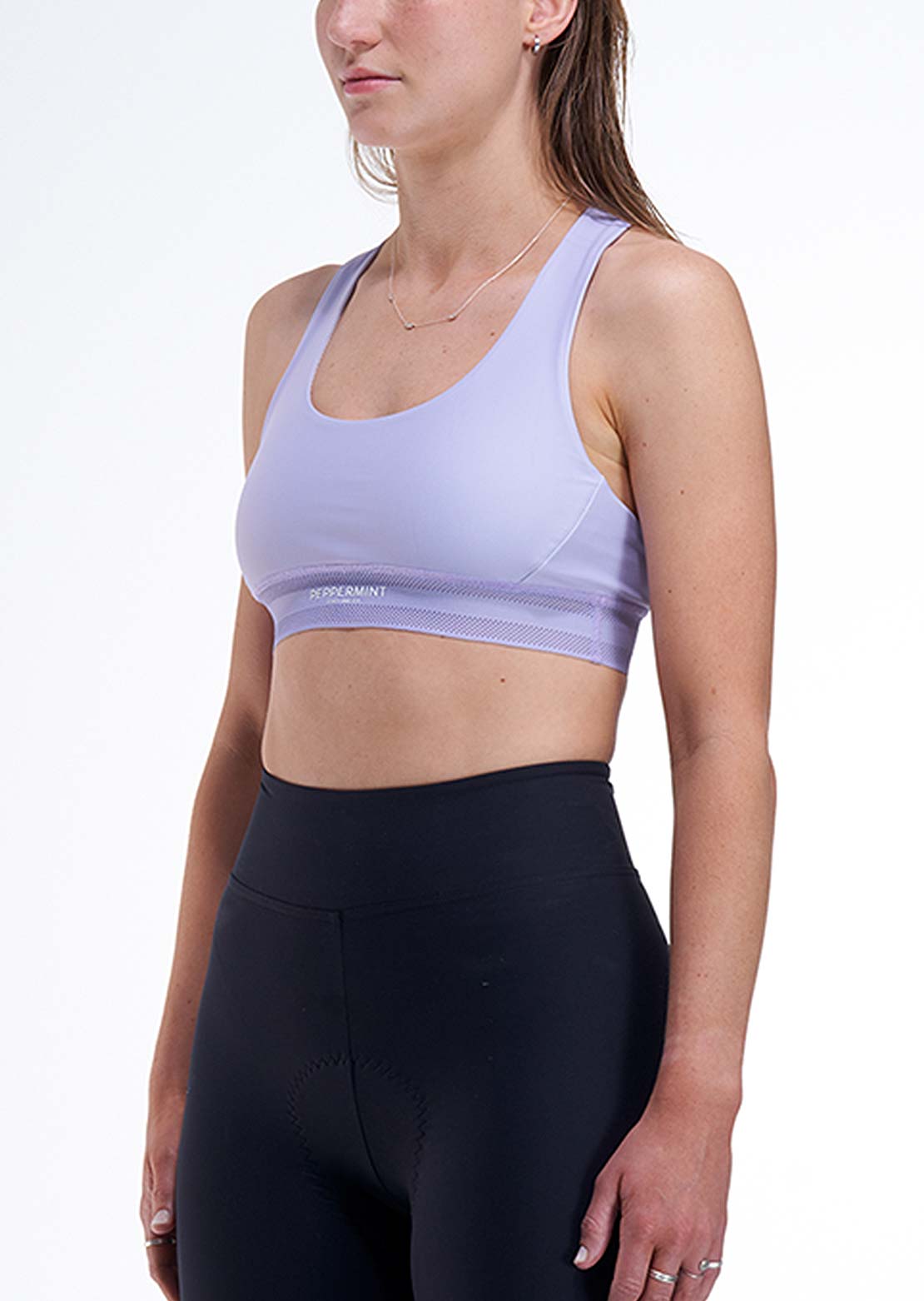 Peppermint Women's Signature Sports Bra Top Pansy